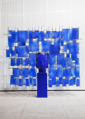 Manolo Valdés, Cabeza Azul, 2023